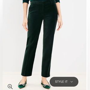 Velvet Green pants from LOFT.
